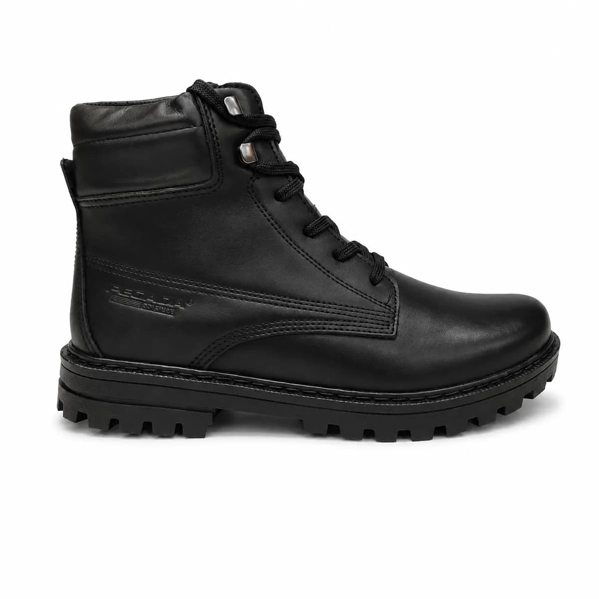 Bota clásica de cuero con cordones Pegada