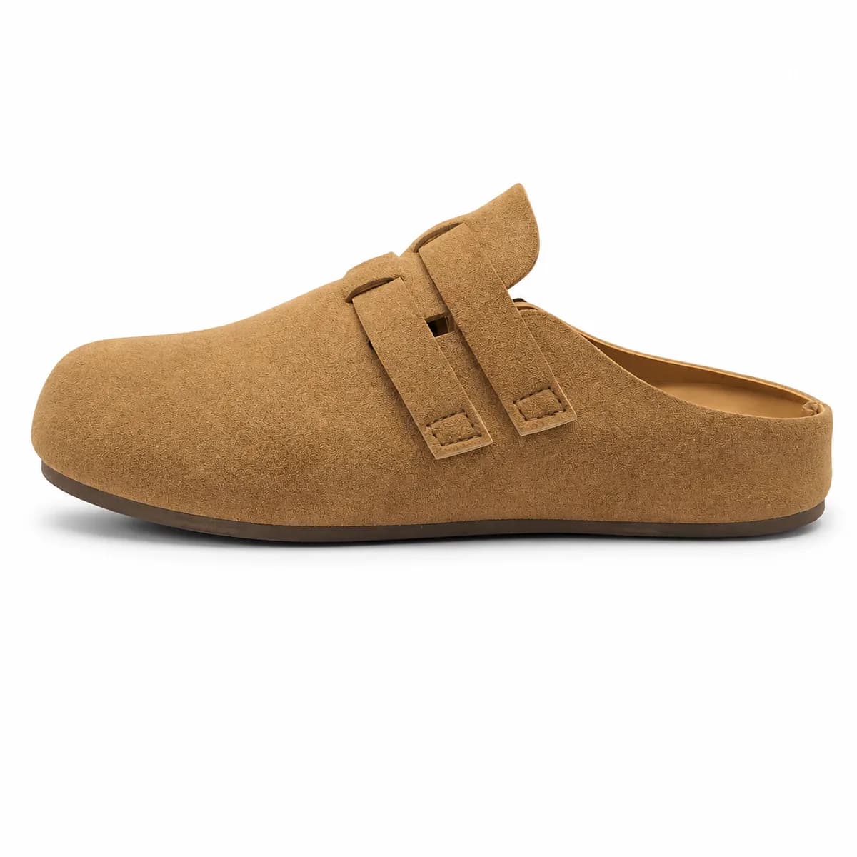 Zuecos Birky Lujo con 2 hebillas Vanzetti - Kaki