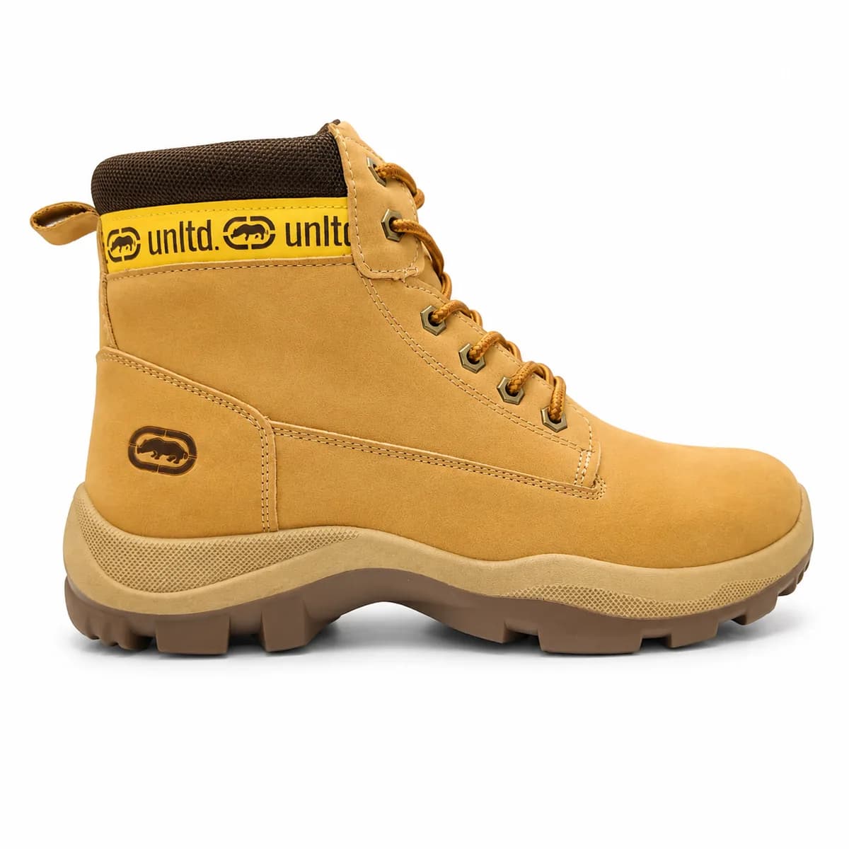Botas con cordones Ecko Boccato - Camel