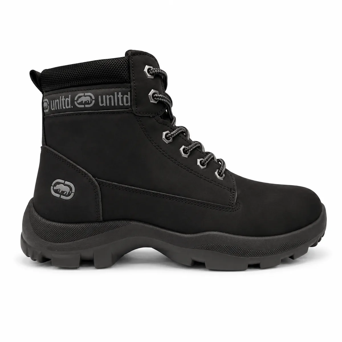 Botas con cordones Ecko Boccato - Negro