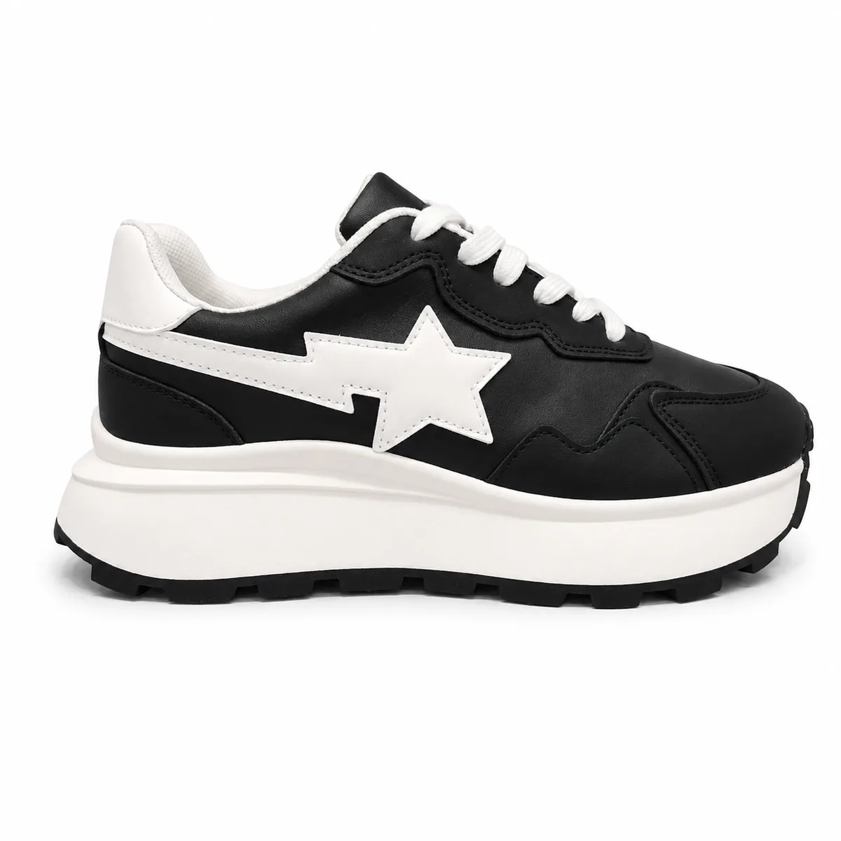 Championes casual Estrella Fazz Sadobal - Negro