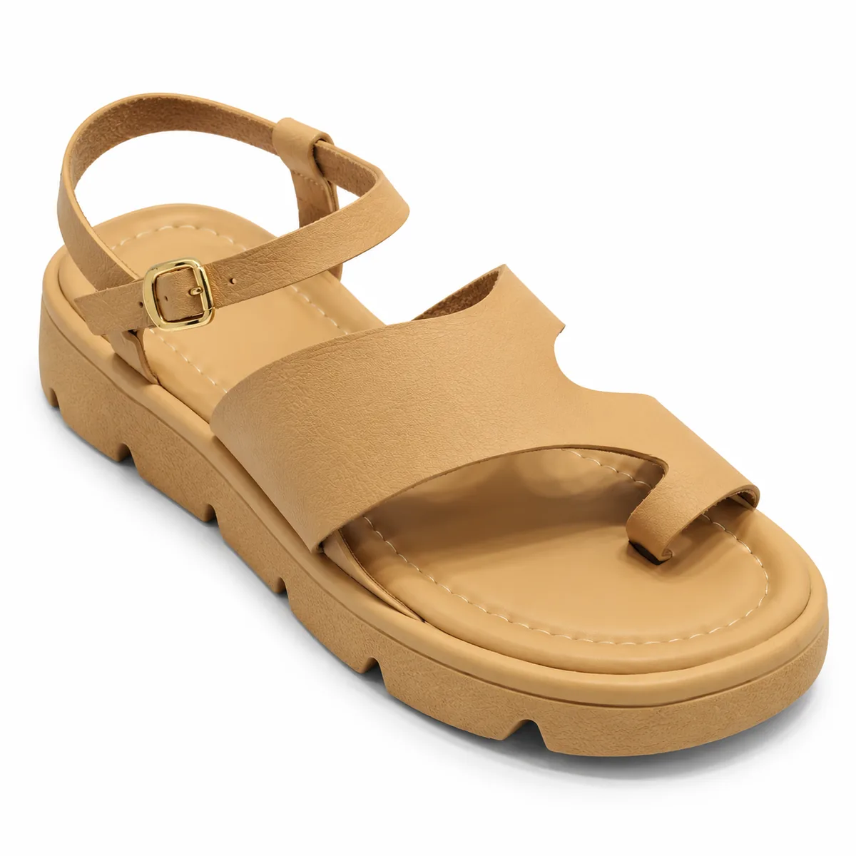 Sandalias con dedo y hebilla World Colors Klin — foto 1