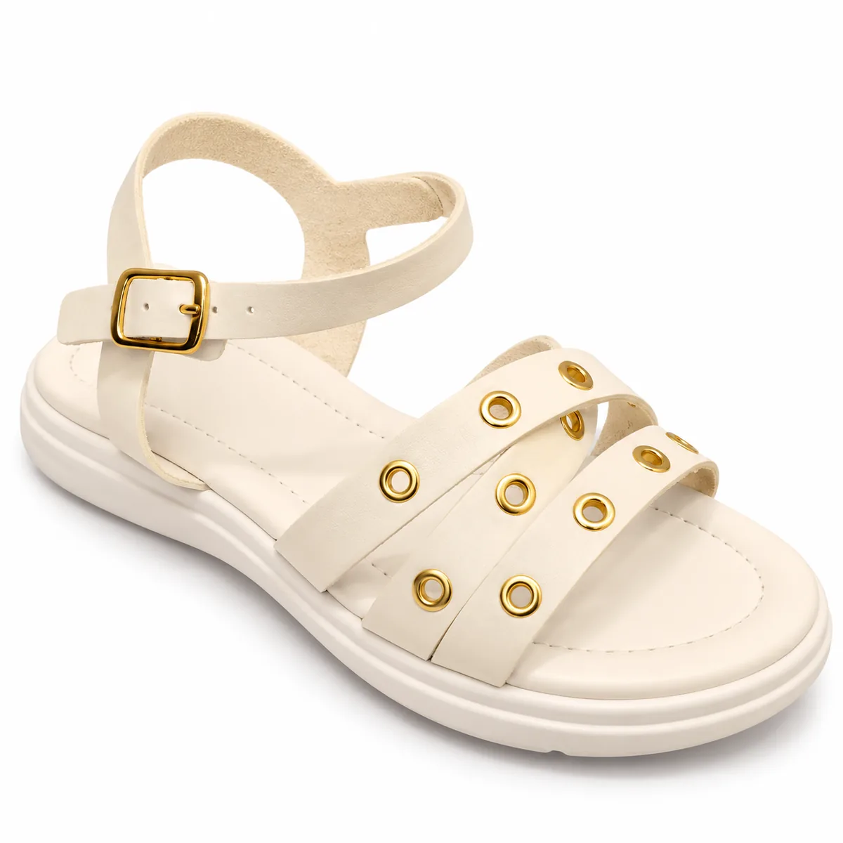 Sandalias con aritos World Colors Klin — foto 1